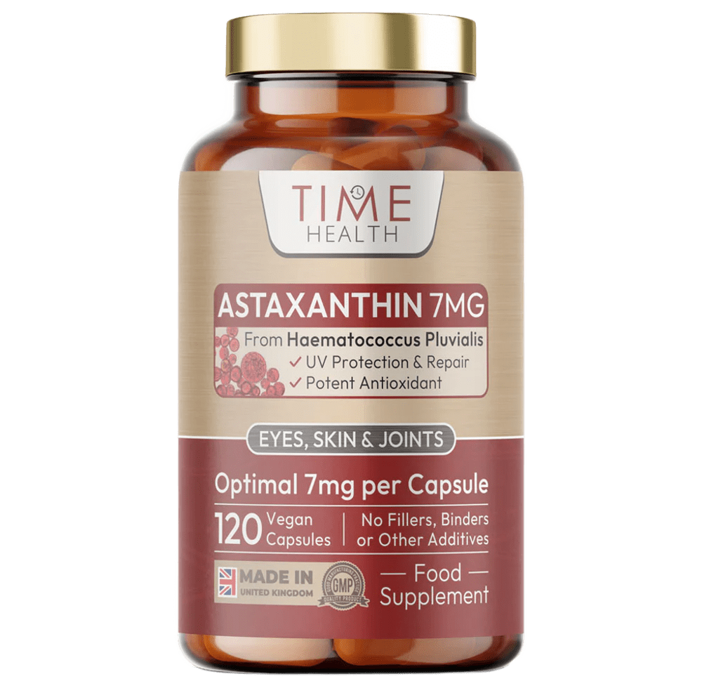 Astaxanthin - 7mg - Super Antioxidant - UV Protection