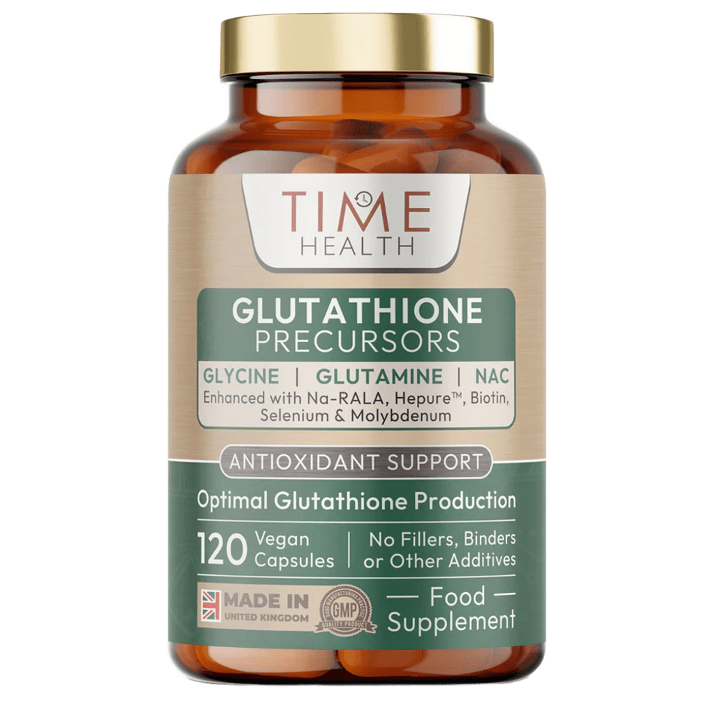 Glutathione Precursors - Glycine, Glutamine & NAC plus Na-RALA, Biotin, Selenium, Molybdenum & HEPURE™