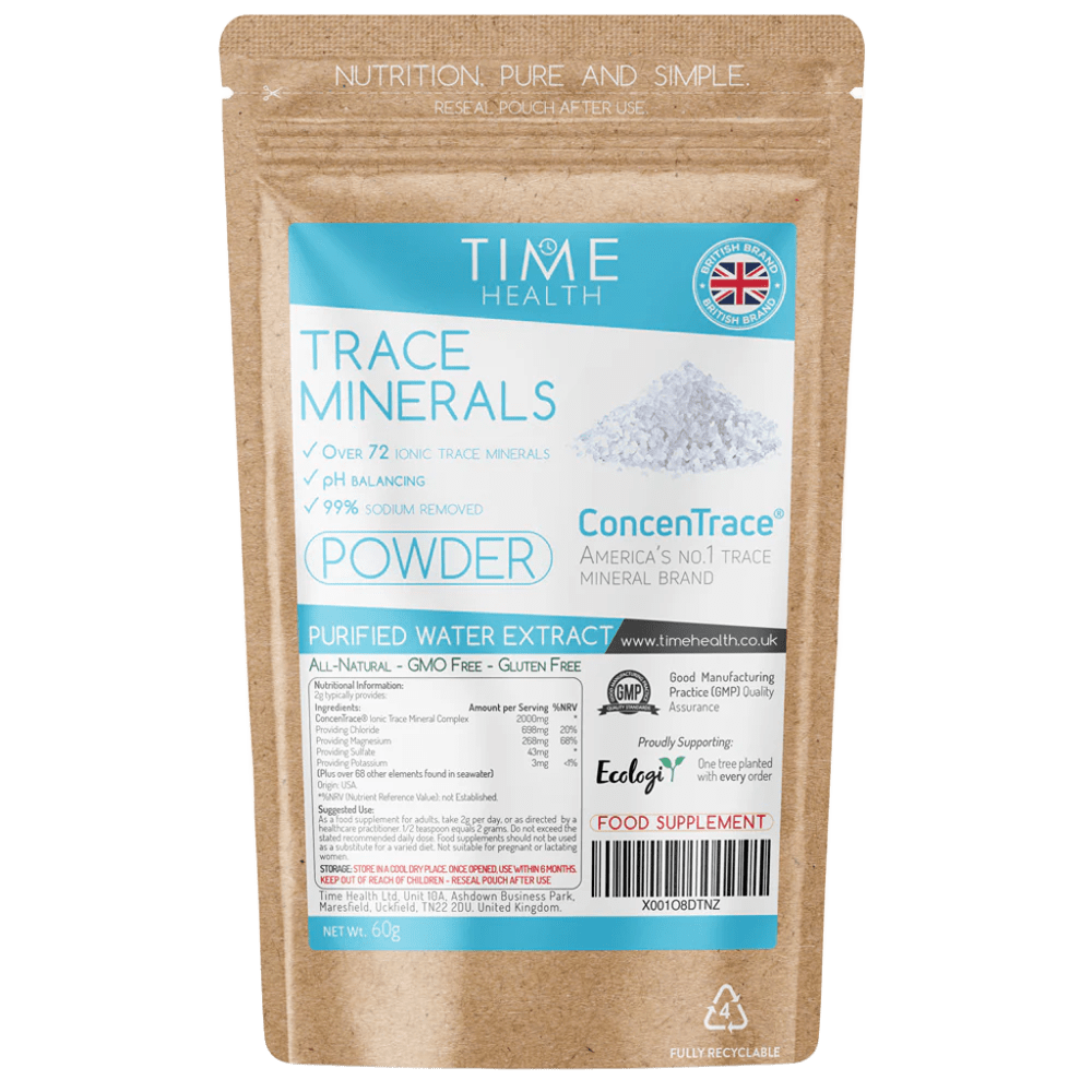 Ionic Trace Minerals – ConcenTrace® - 72+ Minerals – pH Balance & Energy Support