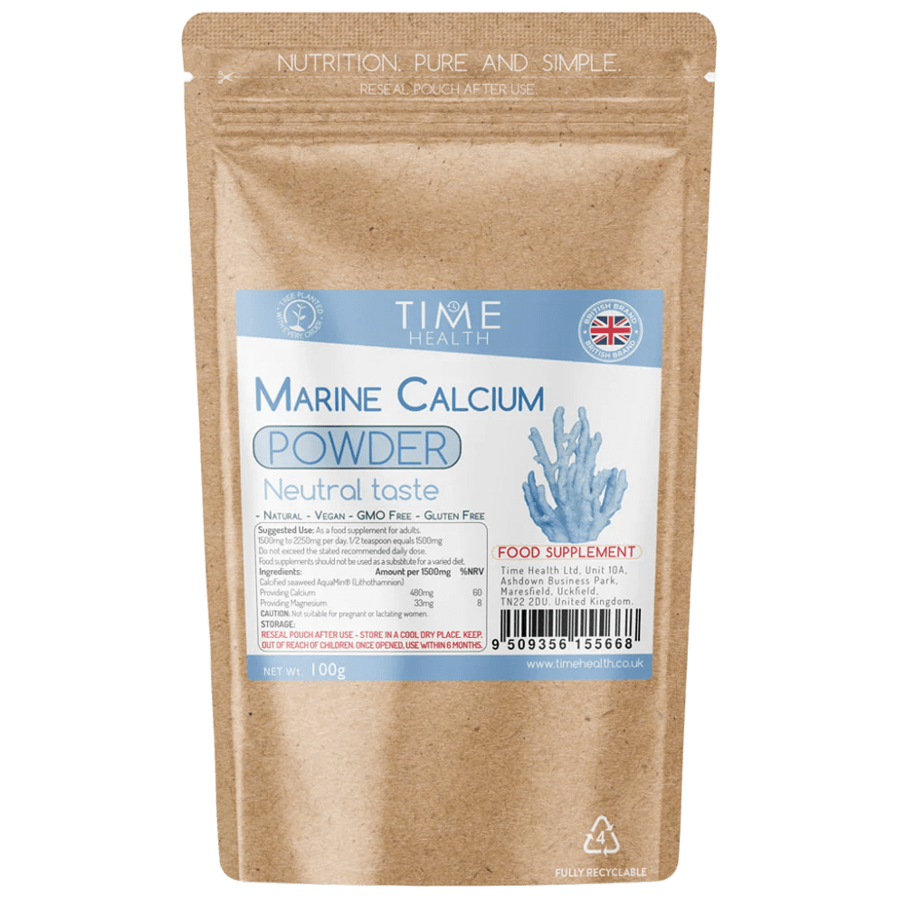 Marine Calcium Powder - AquaMin® - Neutral Taste - Natural Magnesium