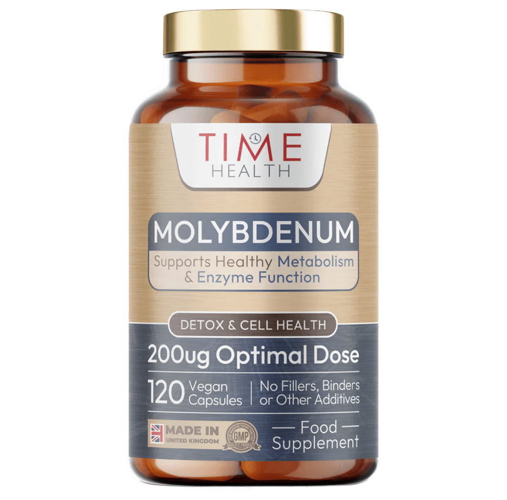 Molybdenum 200ug High Strength - Metabolic Health & Detoxification