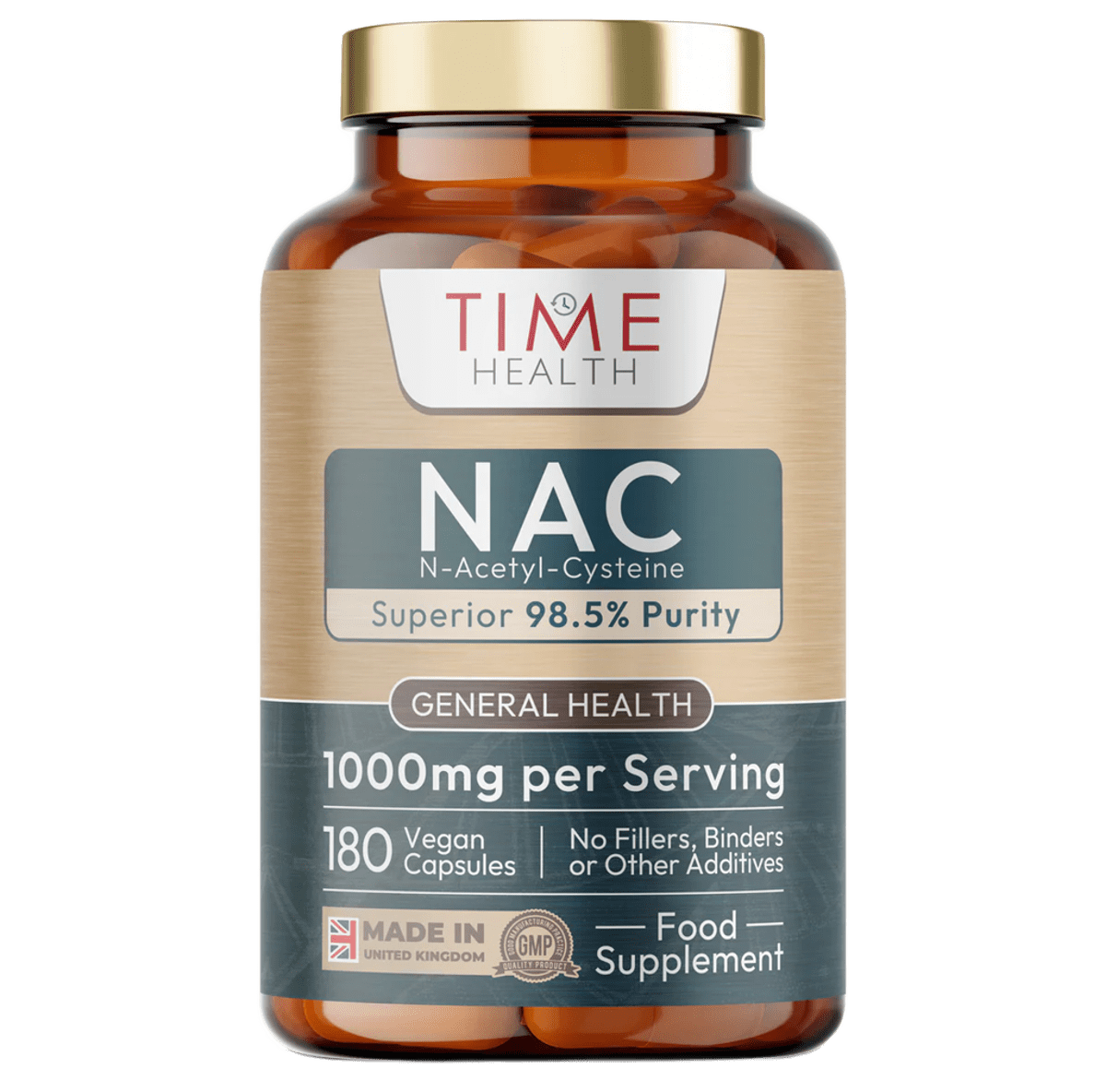 NAC N-Acetyl-Cysteine - Super Antioxidant Glutathione Precursor - General Health