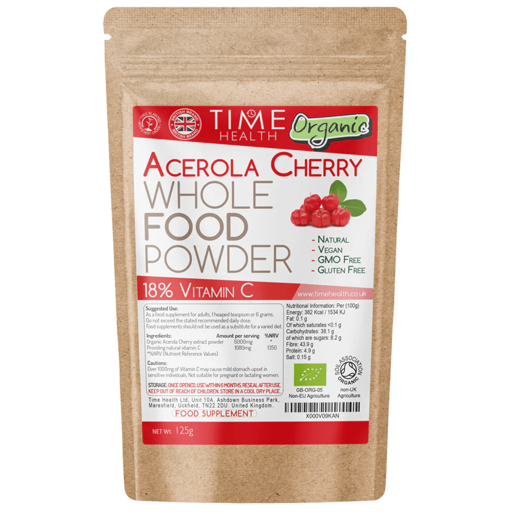Organic Acerola Cherry - 18% Vitamin C - Powder