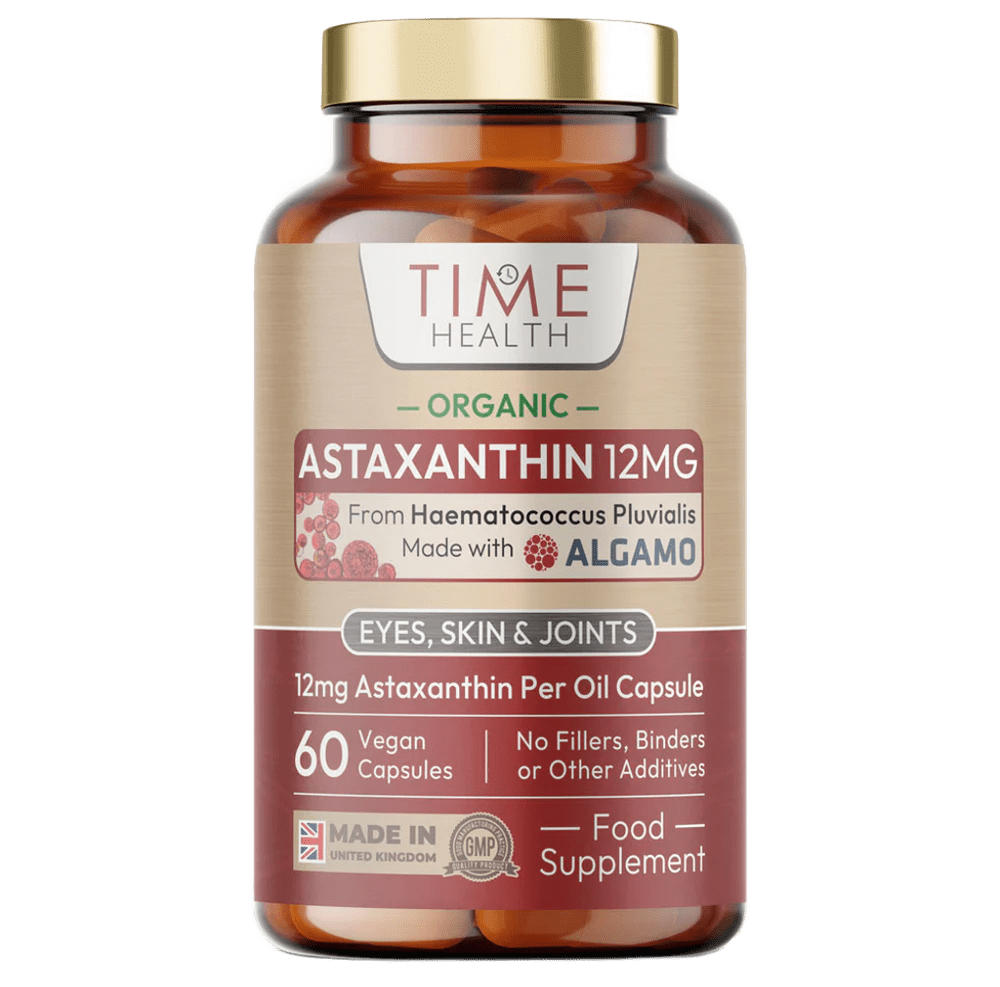 Organic Astaxanthin Oil 12mg – High Strength, Pure Algamo® Source