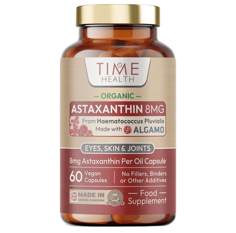 Organic Astaxanthin Oil 8mg - Algamo® - Antioxidant - EU Haematococcus Pluvialis