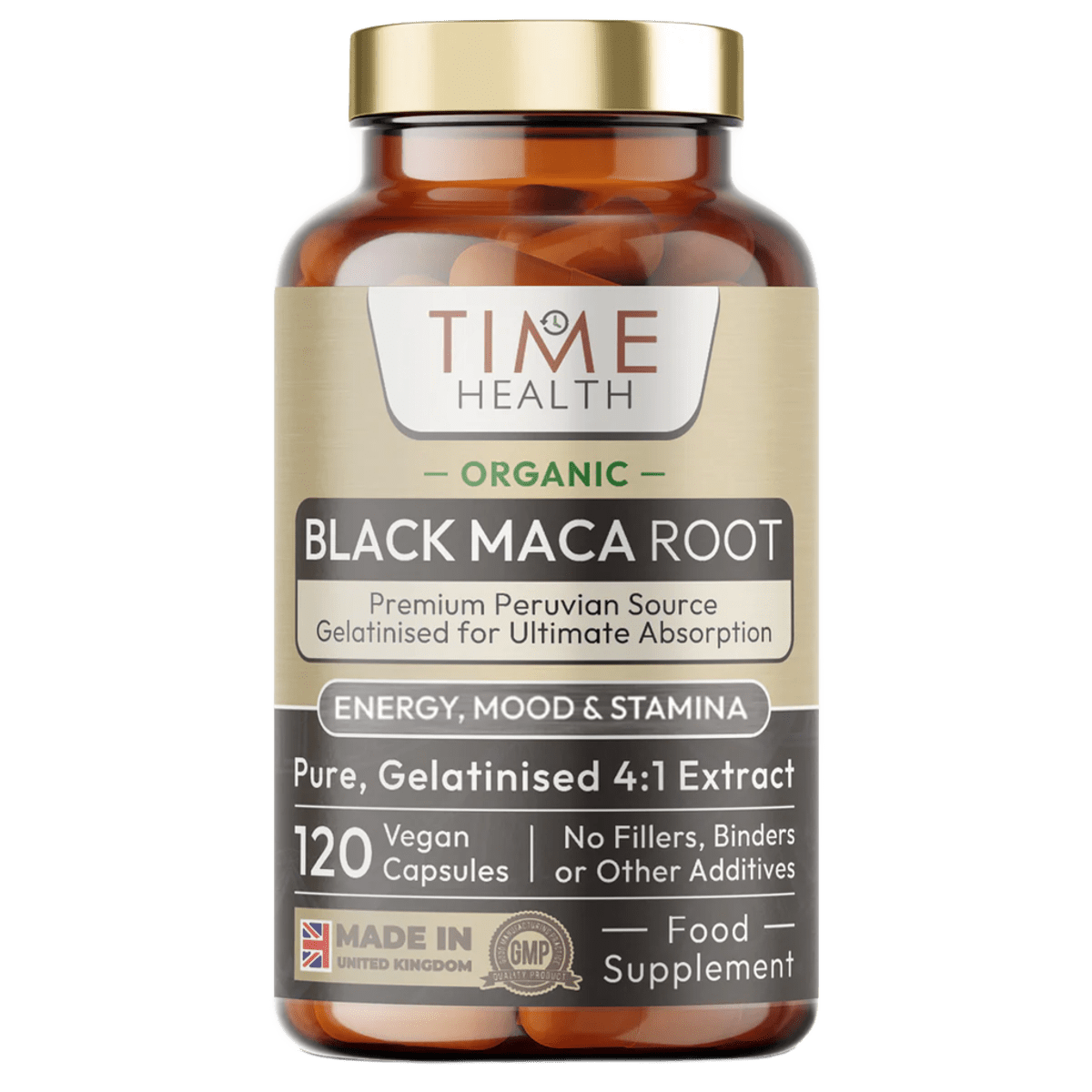 Organic Black Maca Root - Energy & Drive