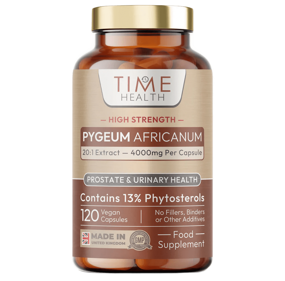 Pygeum Africanum – High Strength 4000mg Wholefood Equivalent – Prostate & Urinary Tract Support