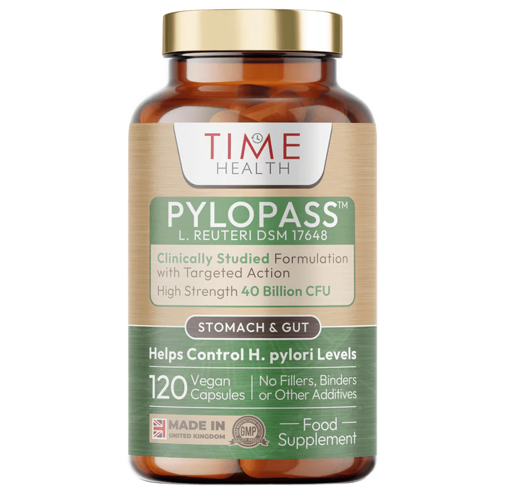 Pylopass™ Probiotic – Gut Health – Targets Harmful H. pylori