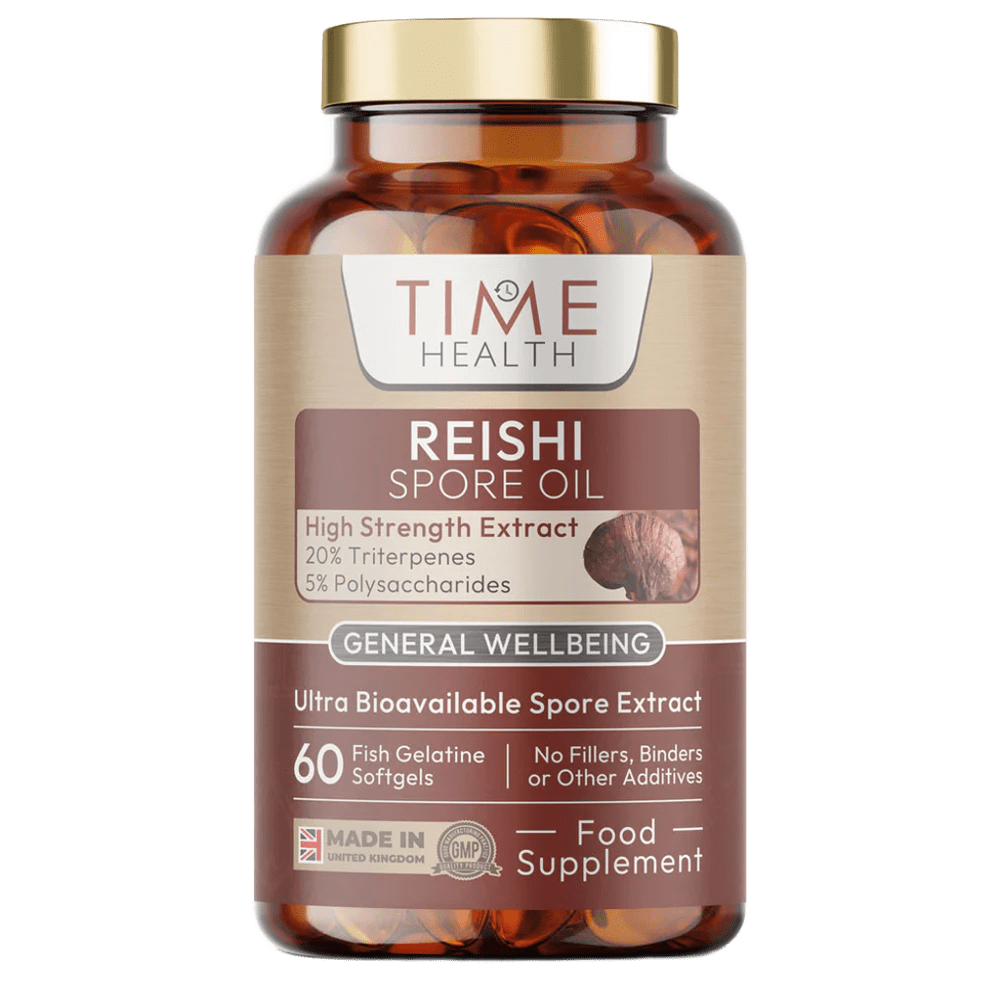 Reishi Spore Oil Softgels – 20% Triterpenes – Immune & Longevity Support
