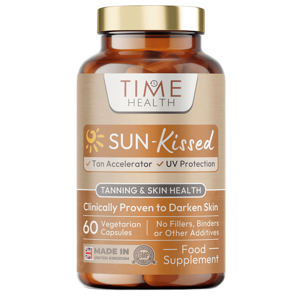 Sun-Kissed – Clinically Proven Tanning Accelerator with Melaline® – Skin Protection & Glow