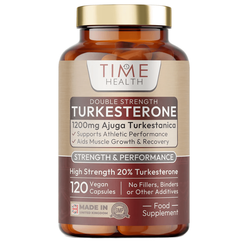 Turkesterone 1200mg – Double Strength – Muscle Growth, Recovery & Performance