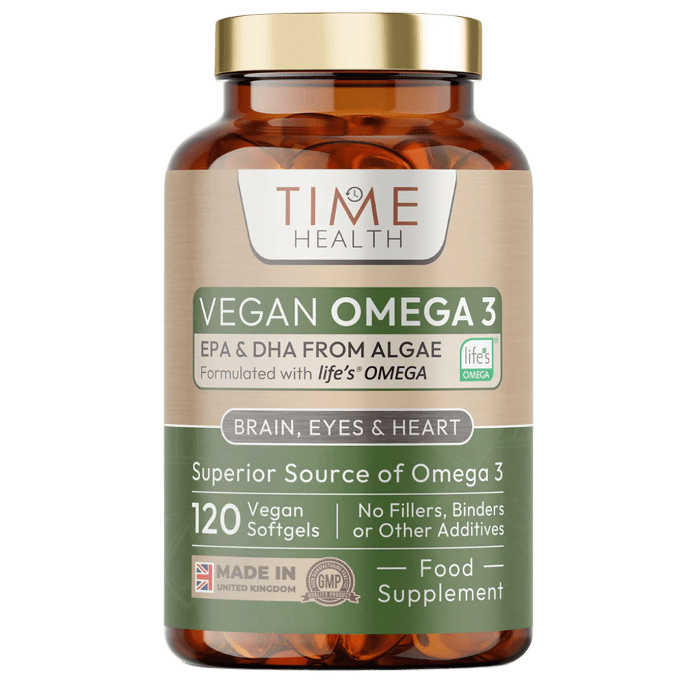 Vegan Omega 3 – EPA & DHA from Algae Oil – Heart, Brain & Eye Health