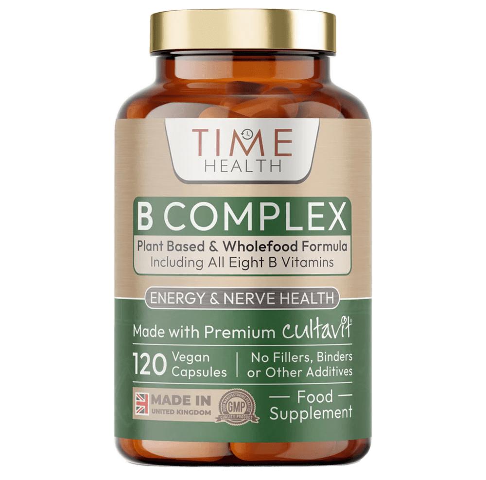 Vitamin B Complex - Whole Food & Plant-Based with Cultavit® - Energy & Nerves